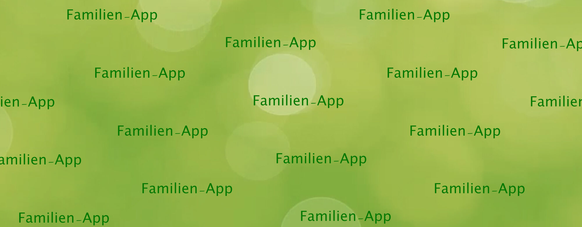 Hintergrundbild Startseite Familien-APP