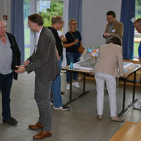 Die Bürgerinnen und Bürger kamen ins Gespräch. Stadtbaurat Michael Tacke beantwortete Fragen.