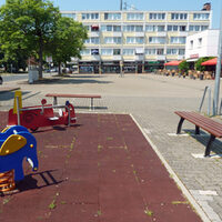 Der Marktplatz im Schölkegraben