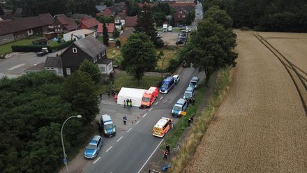 Einsatzleitung vor Ort