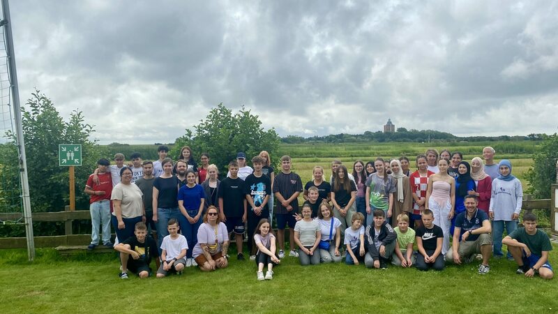 Die Ausbildung der neuen „MedienScoutZ“ fand im Jugend- und Bildungscamp der Stadt Salzgitter auf der Nordseeinsel Neuwerk statt.