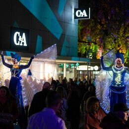 Walkingacts in der Lebenstedter Innenstadt